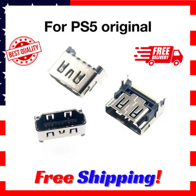 5 Pack OEM HDMI Port Connector Socket Replacement For Sony PlayStation 5 PS5 USA