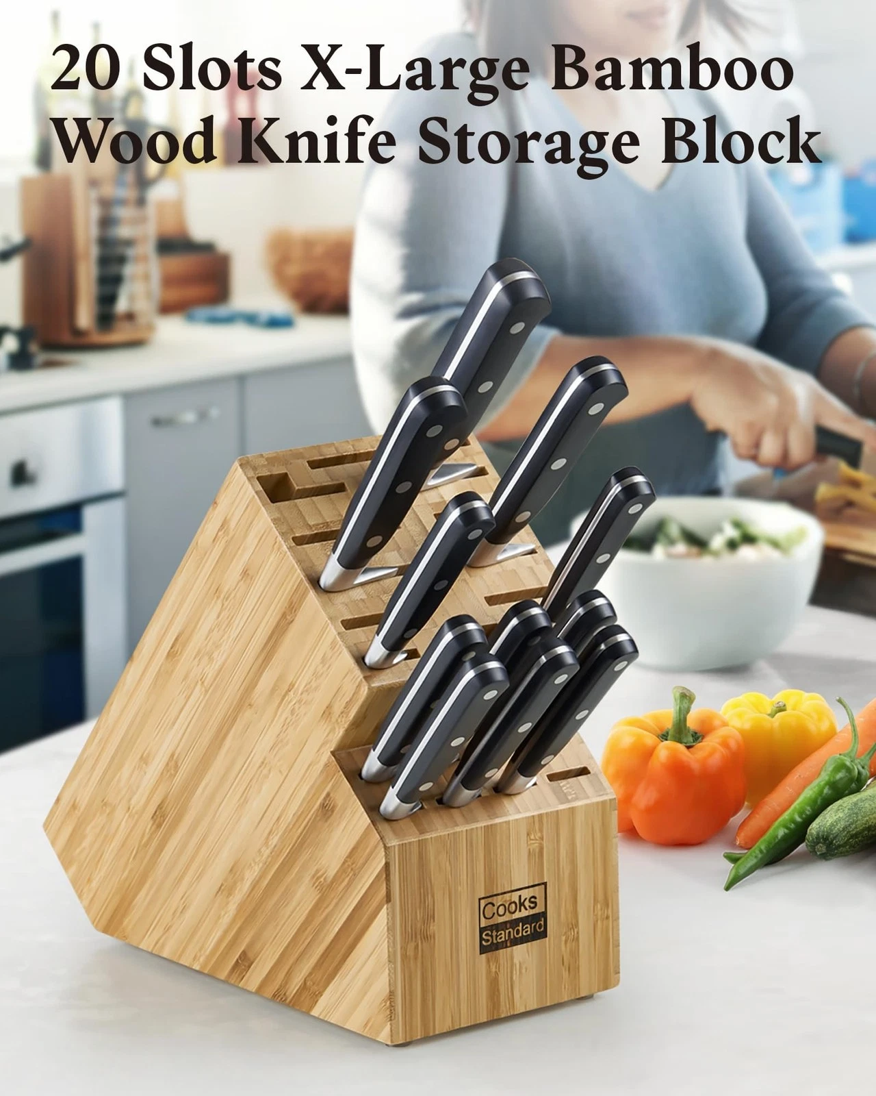 Cooks Standard Cutlery Block Holder - Thumbnail 3