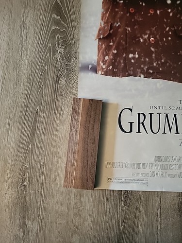 GRUMPY OLD MEN (1993) ORIGINAL MOVIE POSTER - ROLLED - DOUBLE-SIDED - Picture 10 of 15
