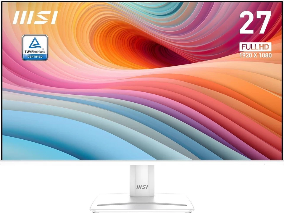 MSI 27" 120 Hz IPS FHD Monitor 1ms Adaptive-Sync 1920 x 1080 Flat Panel PRO - Image 2 of 4