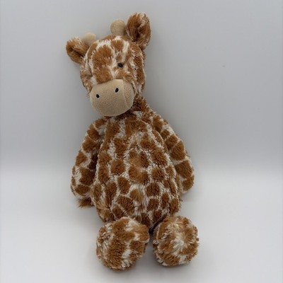 JellyCat London Bashful Giraffe 12  Plush Floppy Lovey Stuffed Animal