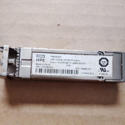 HPE P44259-B21 10/25Gb SFP28 SR (100m) Transceiver