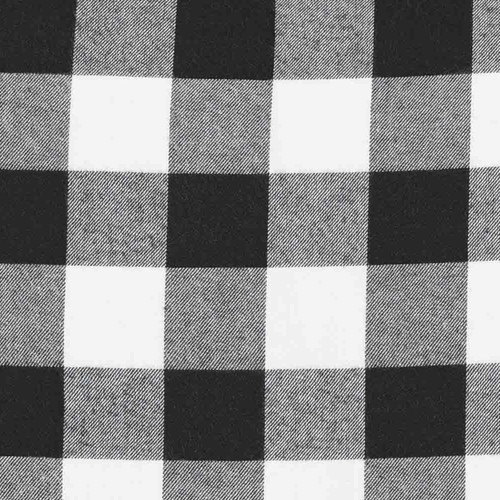 Eddie Bauer Cabin Plaid Cotton Black 2 Piece Throw & - Picture 7 of 8