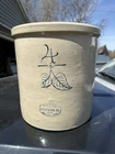 Antique Red Wing 4 gallon Elephant Ear Minnesota Stoneware Crock