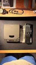 Vintage Denon DCP-50 CD Player Portable Compact Disc FOR PARTS OR REPAIR