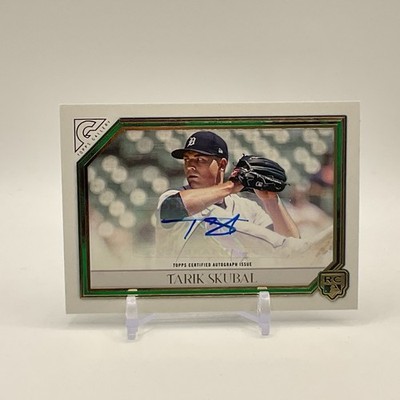 2021 Topps Gallery - Rookie Autographs Tarik Skubal #RA-TSK Green /99 (AU, RC)