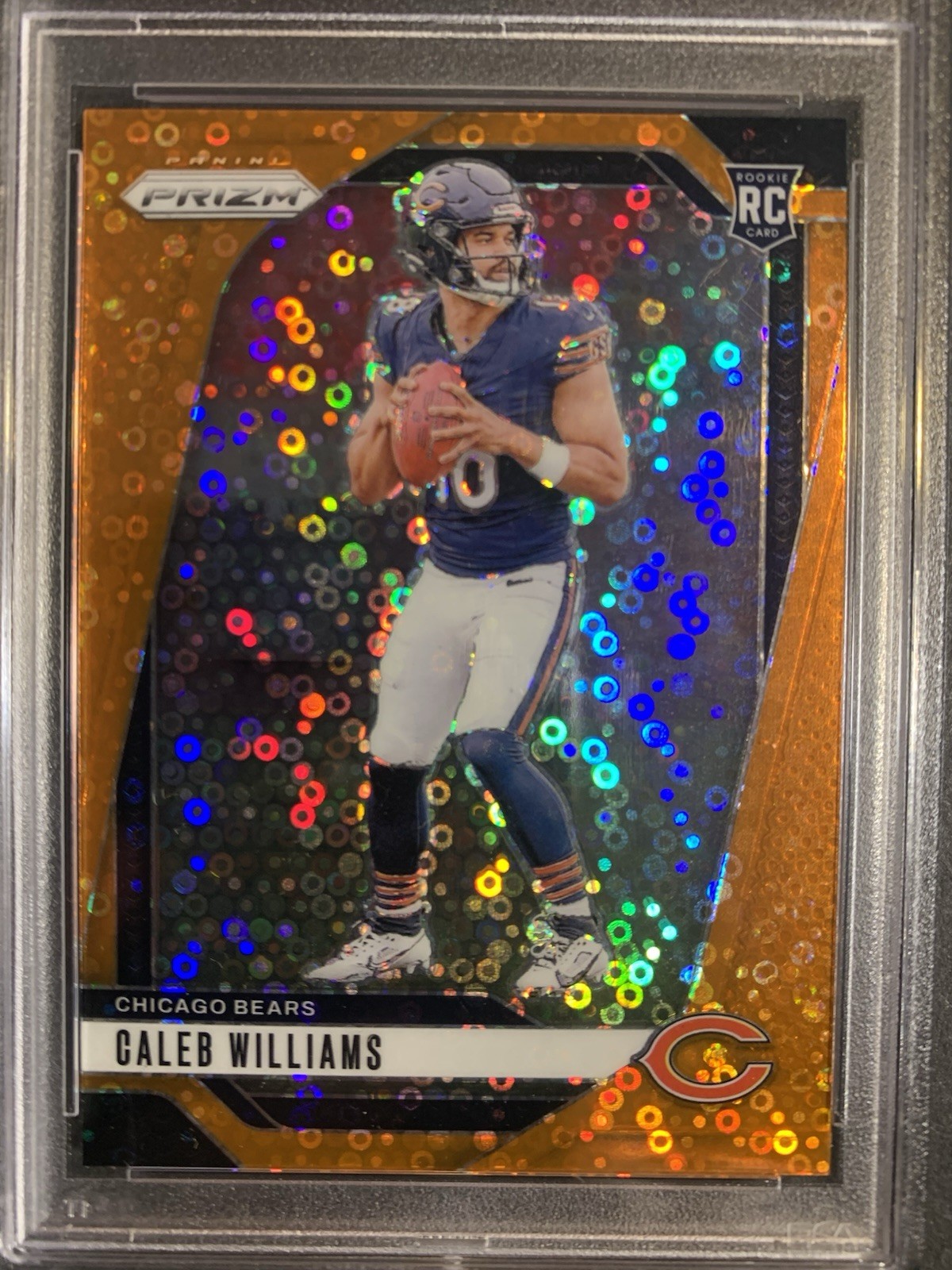 2024 Panini Prizm Caleb Williams #301 Disco Prizm (RC) PSA 10 GEM view 2