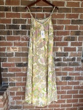 NWT FRNCH Joanie Maxi Dress Boho Whimsical Fairycore Cotton/Silk Small