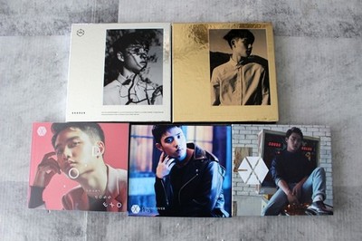 SET x5 D.O. DO EXO Japan Korea CD Exodus Countdown Coming Over NO PHOTOCARD