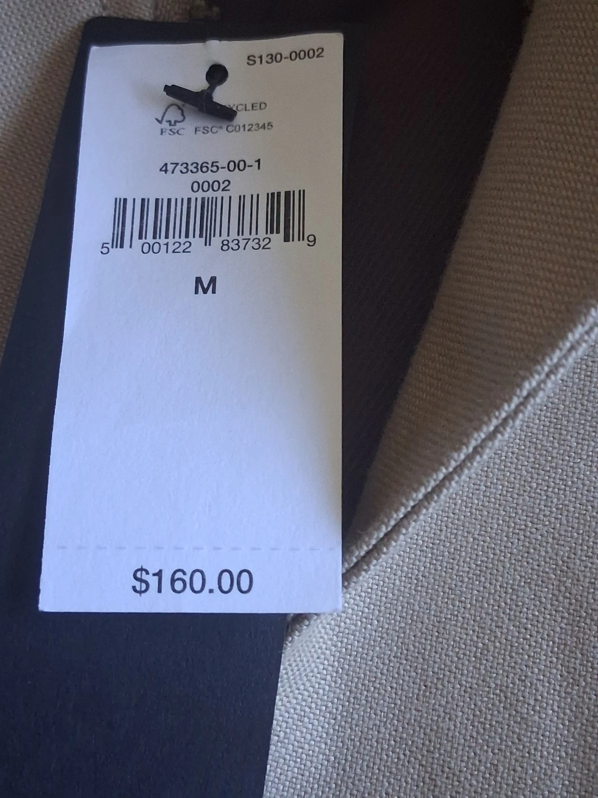 BANANA REPUBLIC NEW JACKET BEAUTIFULLY DESINED MEN'S M/L $160 FOR $89 - product detail image 20