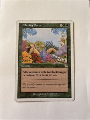 Alluring Scent Starter 1999 Regular (MP) MRG Playing Card