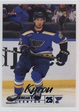 2024-25 Upper Deck Fleer Ultra Blue Foil 60/399 Jordan Kyrou #74 1t8r