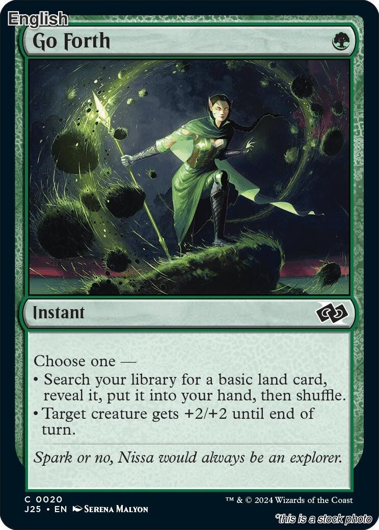 Magic Go Forth 20 Common Foundations Jumpstart NM