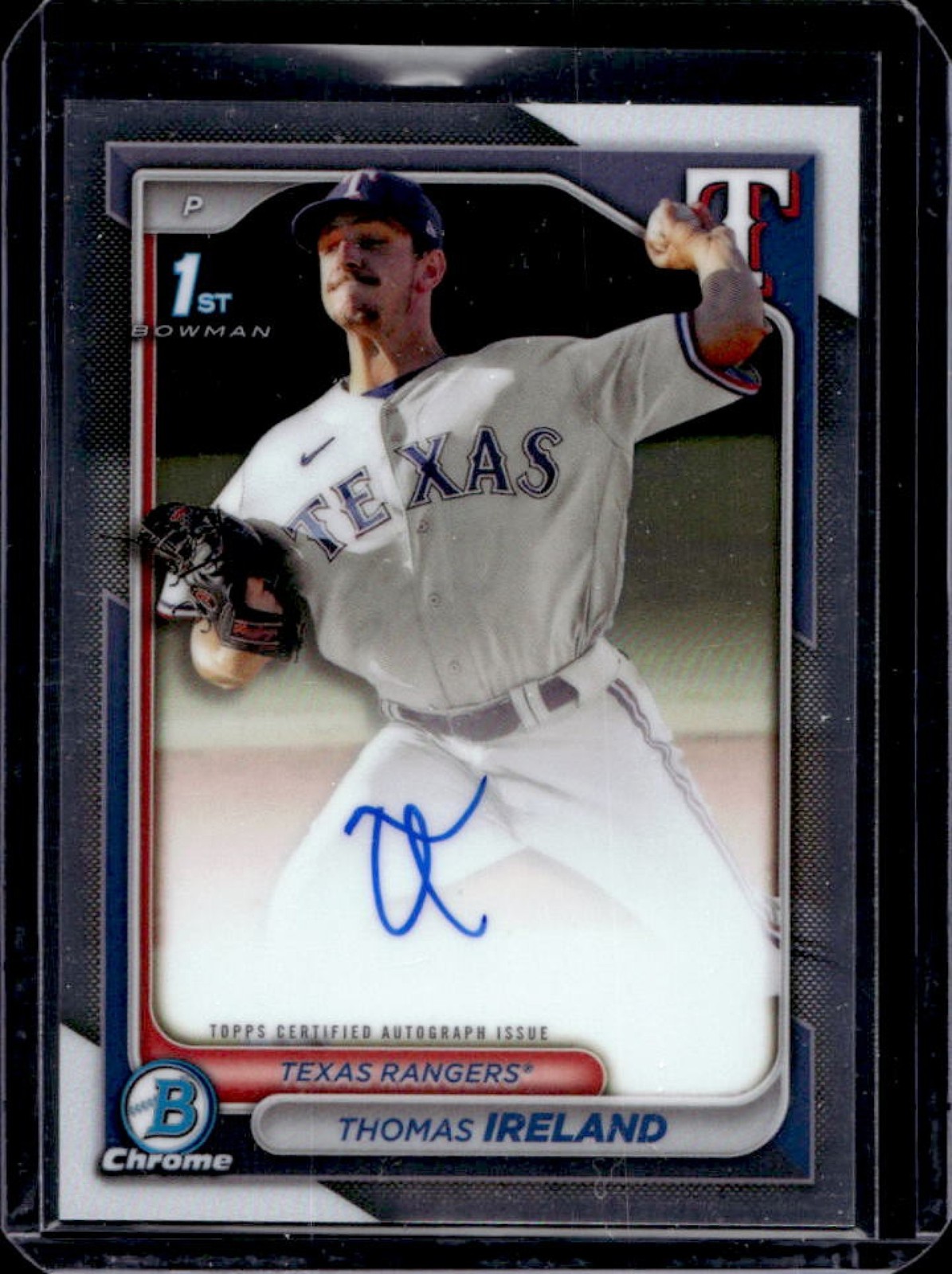 2024 Bowman Chrome Thomas Ireland Auto 1st #CPA-TI Rangers