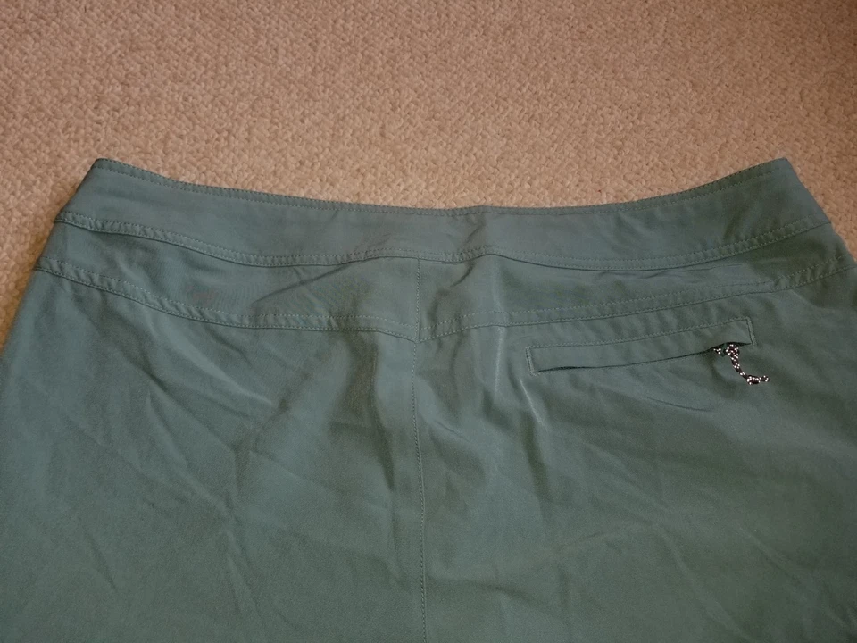 Pantalones Cortos para Mujer Nuevos sin Etiquetas-EMS EAST MOUNTAIN SPORTS-verde fuerza rendimiento senderismo-L Foto 4 de 4