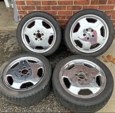 Mercedes-Benz AMG Aero II 17” Monoblock Wheels RIMS Set of 4 2024000302