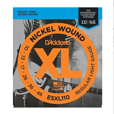 D Addario ESXL110 Double Ball-End Strings for Steinberger (10-46)