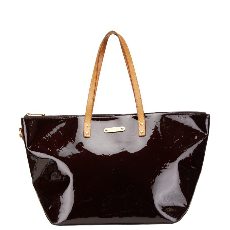 Louis Vuitton Monogram Vernis Bellevue GM Tote in Amaranto Purple Patent Leather M93589
