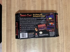 Demon's Crest SNES (Super Nintendo Entertainment System, 1994) AUTHENTIC! Tested