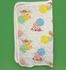 G4 WOW Vintage 1985 CARE BEARS COUSINS Baby Crib Blanket Comforter