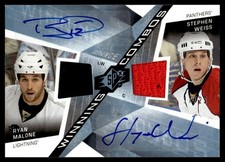 2008-09 SPx Winning Combos Radiance Patch Ryan Malone/Stephen Weiss /25 #WC-PS