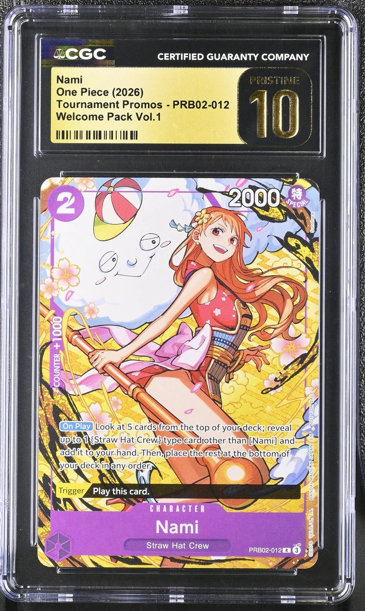 Nami PRB02-012 One Piece Promotion Cards for sale | eBay