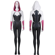 Across The Spider Verse Spider-Woman Jumpsuit Gwen Stacy Cosplay 3D Suit Costume