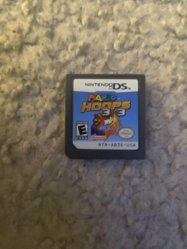 Mario HOOPS 3 On 3 Nintendo DS 2006 Cartridge Only