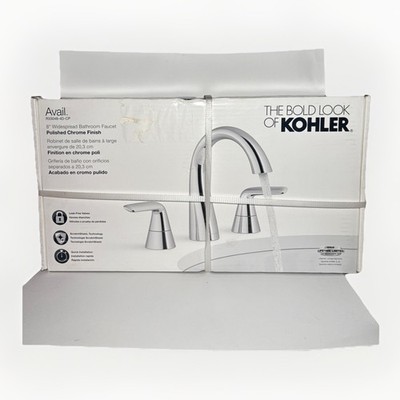 Kohler Avail 8  Widespread Bathroom Faucet   Polished Chrome R33048-4D-CP 