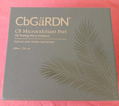 CBGARDN Microexfoliant Peel Cream 2 oz New In Box Authentic and True Product