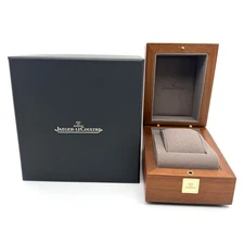 Jaeger-LeCoultre Wooden Watch Box Set – Authentic Boutique Packaging  No Manual