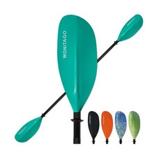 Kayak Paddles with Alloy Shaft and PP Blade, Floating Kayaking Oars... Fast Ship