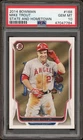 2014 Bowman Mike Trout Hometown #168 PSA 10