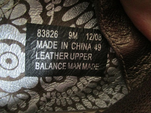 womens indigo by clarks open toe heels 83826 Bronze Leather SZ 9M - Picture 5 of 10