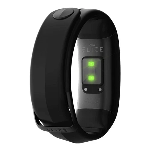 Rastreador de frecuencia cardíaca y actividad Mio Slice todo el día negro grande Foto 4 de 4
