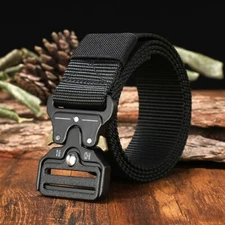 125-140long big size Belt Male Tactical military Canvas Belt Outdoor Tactical Be
