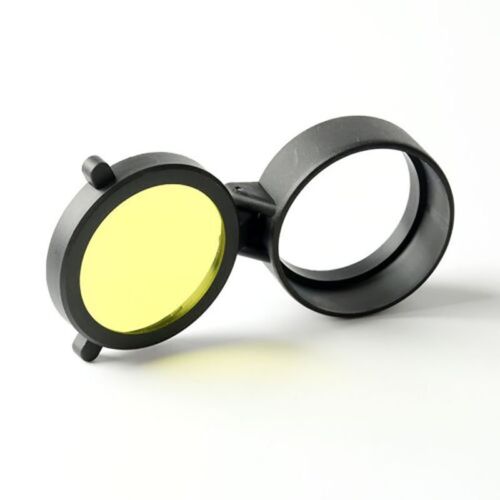 Rifle Scope Quick Spring Protection Lens Cover Flip Up Cap Objective Lense Lid - Picture 5 of 38