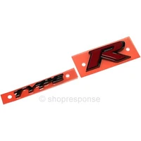 OEM Honda 17-21 Civic Type R FK8 Front TYPE R Emblem Badge 75732-TGH-A01 Genuine (For: More than one vehicle)