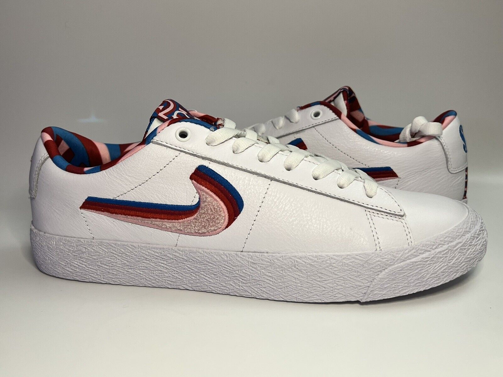 DS Nike Blazer Low Parra CN4507-100 (Size 10) | eBay