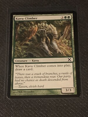 Magic the Gathering Tenth Edition Kavu Climber