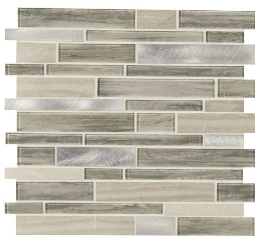 MSI Ocotillo 12in x 12in Mixed Glass Patterned Look Wall Tile Backsplash 20 sqft - Picture 1 of 4