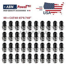 40×CAT40 45°0.740" Coolant Pull Stud Retention Knob for Mazak Fadal HURCO Okuma