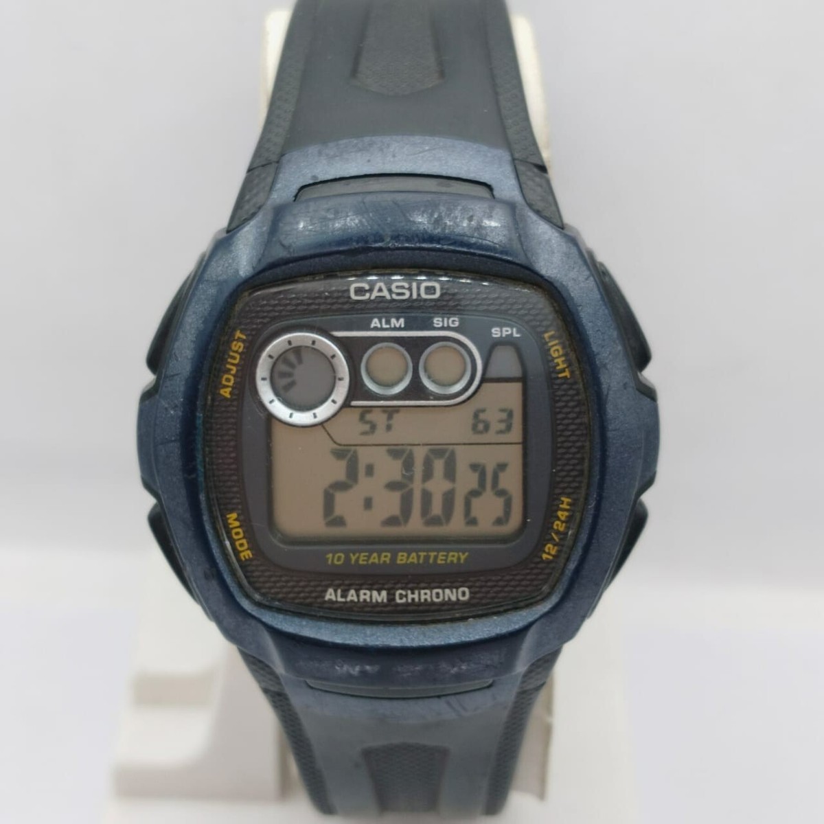 Vintage casio 2963 w-210 alarm chrono digital men's watch | eBay