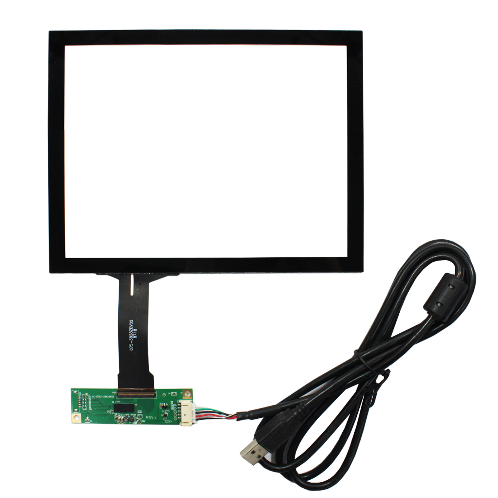 8"" Capacitive Touch Panel USB Controller For 8"" 800x600 1024x768 4:3 LCD Screen