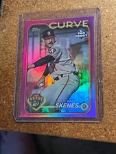 2024 Topps Baseball Pro Debut Fuchsia Foil # PD-140 Paul Skenes 182/199