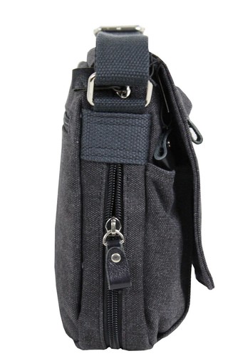 KATANA petit sac besace unisexe toile garni cuir réf 6514 (6 coul.disp.) - Imagen 11 de 37