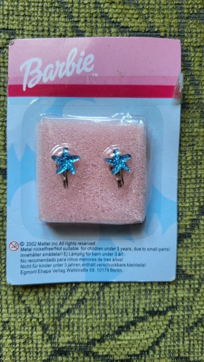 Barbie clip on earrings sales