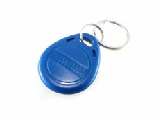 High Quality 2 125KHz EM4100 ID Keyfob Token Tag - Blue Pack of 10