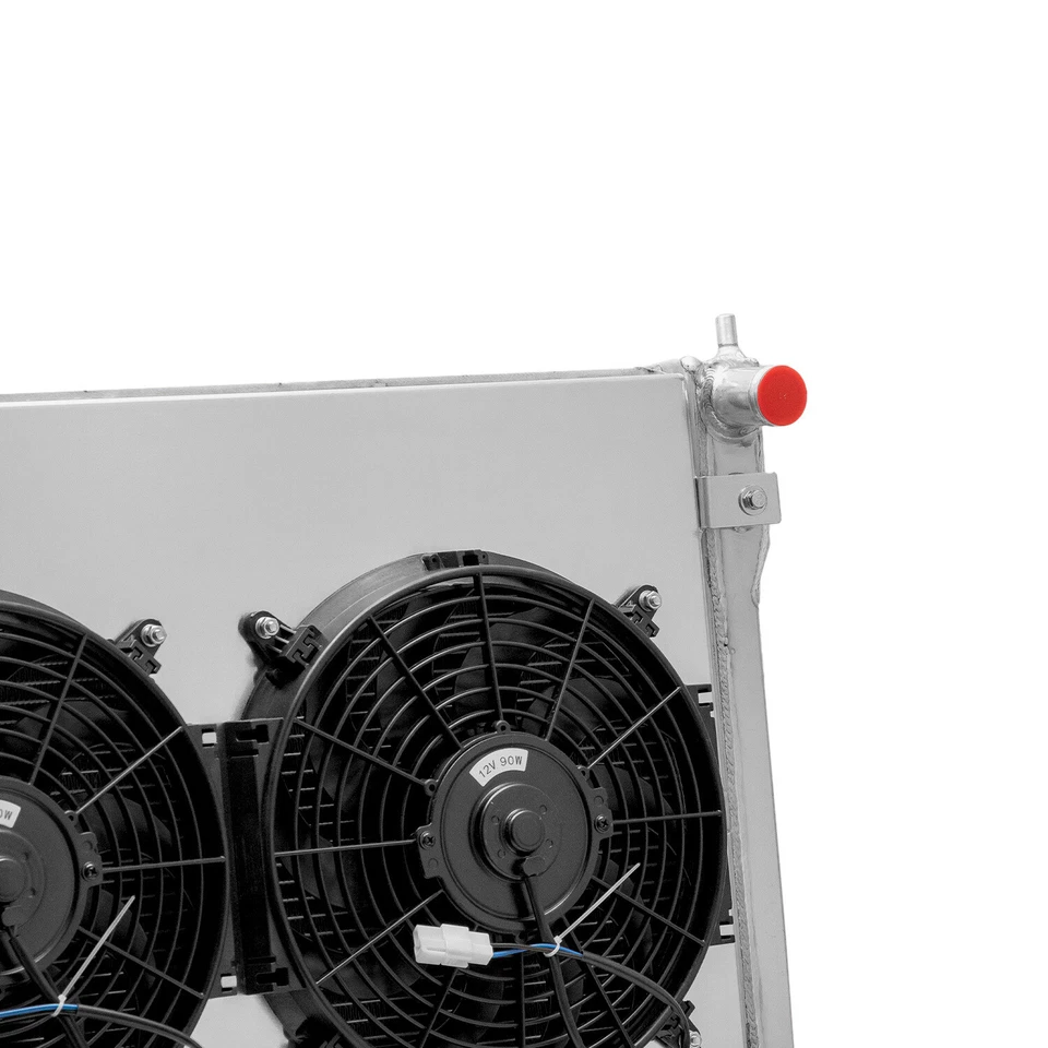 3 Row Radiator+Shroud+Fan Fit 2008-2015 Chevy Captiva Sport 2008-2010 Saturn Vue Foto 4 de 4