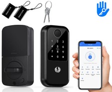 Smart Deadbolt Lock Fingerprint Keyless Entry Door Lock with APP Control